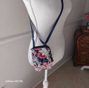 VERA BRADLEY mini phone holder cross body